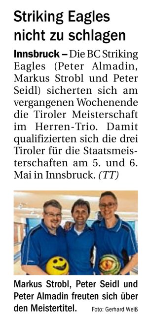 Tiroler Tageszeitung, 10.4.2018
