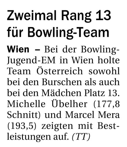 Tiroler Tageszeitung, 20. April 2019